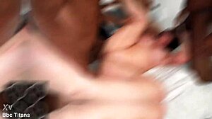 Thick Euro Slut's Massive Ass Slammed By BBC In Wild Cowgirl Creampie Ride