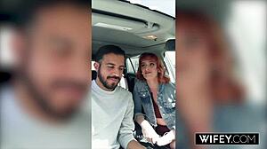 WIFEY QUEEN MIRAGE RIDDEN BY HUGE BBC HUBBY CHEERS!