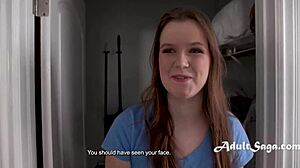 Ava marina elias sneaky step cousin rides cock cowgirl for cash till satisfied