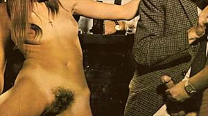 Vintage hairy orgy unleashes beaver pounding in retro group sex frenzy