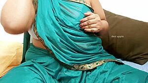 iranian beauty flaunts huge sexy tits and boobs closeup