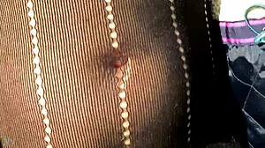 Kinky housewife bares all outdoors homemade