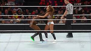 Nikki Bella Dominates Naomi in Extreme Rules Fuck Match