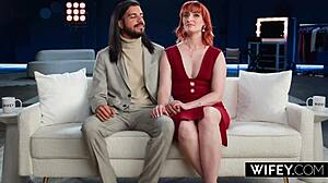 WIFEY QUEEN MIRAGE RIDDEN BY HUGE BBC HUBBY CHEERS!