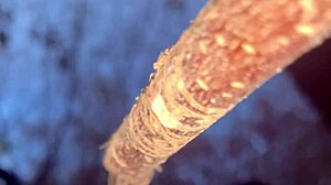 witch bends over for raw outdoor doggystyle creampie!