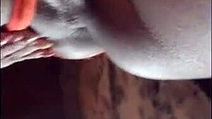 hot country girl rides my cock outdoors learning bike skills