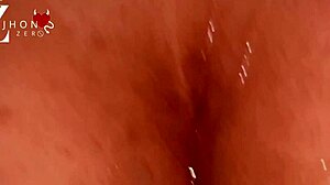 pau grosso estoura buceta molhada com creampie e gritos intensos