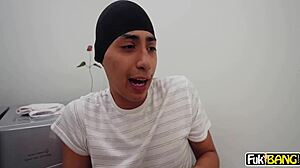 Kenzie Love catches burglar, bends over big ass for doggystyle pounding then facial cumshot