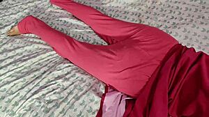 at his friend's wedding, he sneaks off with desi bhabhi for oiled ass fun and domination play