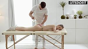 won't you join rebecca volpetti for her oily massage turning into hardcore fucking?