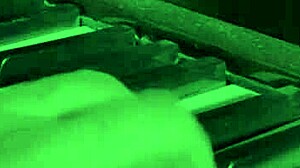 Dominatrix Mistress April Brutally Strap-on Fucks Bound Slave in Military Interrogation Camp