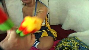 Black haired beauty rides monster cock cowgirl style hard