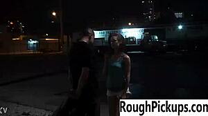 Strangers pick up for rough ass pounding sex