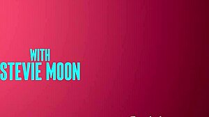 Stevie Moon cums pretty hard during intimate interview hehe