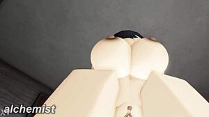 random hookup turns into wild cowgirl ride cumshot blast