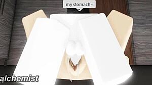 random hookup turns into wild cowgirl ride cumshot blast