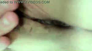 Damn, that mature Latina soaks pussy masturbating!