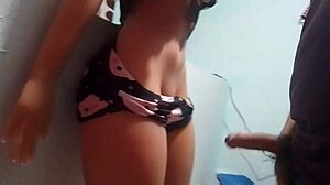 stepson sneaks his little dick into me while stepdad's gone