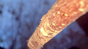 witch bends over for raw outdoor doggystyle creampie!