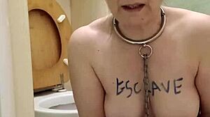 2025 slave humiliated licking toilet in bdsm bold beauty scene