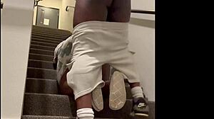 wanna see me bust a huge load on her fat ass outdoors almost caught?