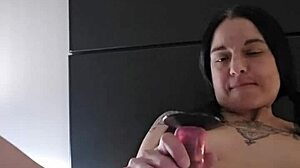 Emy Angel Grinds Her Juicy Toy!