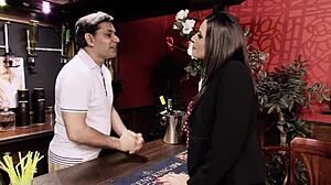 ever wonder how horny milf's big boobs bounce bar-fucked?