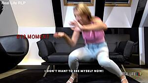 adriana rims drinks piss for triple cumshots