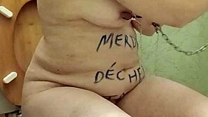 2025 slave humiliated licking toilet in bdsm bold beauty scene