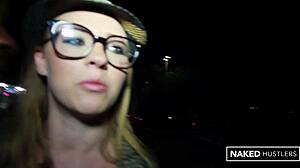 i'm amazed by this blonde's perfect bbc sucking skills on spring break