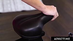 London River catches stepson stroking her thick ass