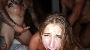 lily phillips gangbanged hard in every tight hole