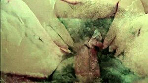 Vintage hairy pussy pounded doggystyle outdoors taboo