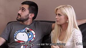 Daddy4K Businessman FUCKS Teen Then CUMS In Her Mouth