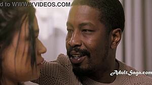 i got blackmailed by busty tiny neighbor's big black monster cock fuck