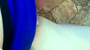 Three girlfriends wildly masturbate in kitchen hostel close-up