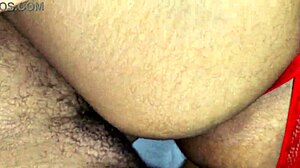 brazilian ebony cunhada bent over doggystyle creampie dripping from pussy