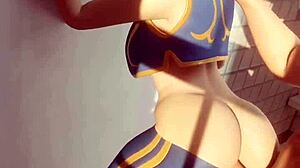 Fortnite Chun Li Sneaks Bathroom Sex Squirting Rough