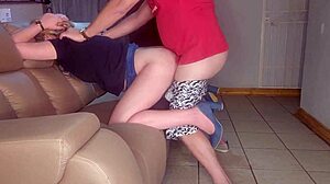 my roommate caught me jerking and rode my cock cowgirl style hard