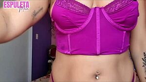 hotwife guides hubby's best friend to explosive joi cum