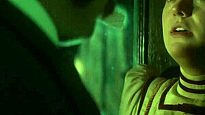 police captain corners beautiful blonde for alley doggystyle threat