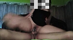 Amateur Brunette Girlfriend Rides Cock Wildly in Bedroom Till Orgasm