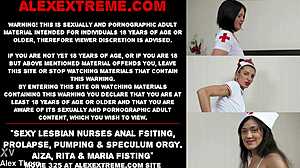 i watch sexy nurses fist patients' asses