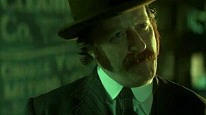 police captain corners beautiful blonde for alley doggystyle threat