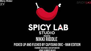 nikki riddle's pickup leads to deep anal pounding cowgirl creampie