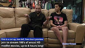 Dr Tampa's Neighbor Rebel Wyatt First Gyno Exam Spreads Wide!