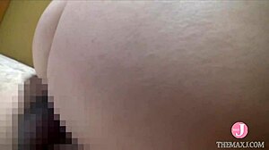 Squeezing Soft E-Cups While Vibrator Sucks Pussy Wild