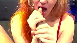 Savvy Grabs Ayla Harper for Sloppy POV Blowjob and Doggy Pounding!