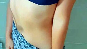what happens when tanned latina beach babes shower off their homemade fun?