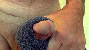 Watch me stroke to explosive orgasm in slow motion